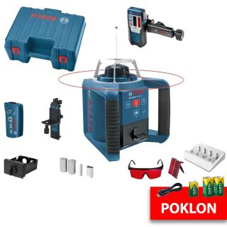 BOSCH građevinski laser GRL 300 HV + GRATIS Varta punjač i baterije