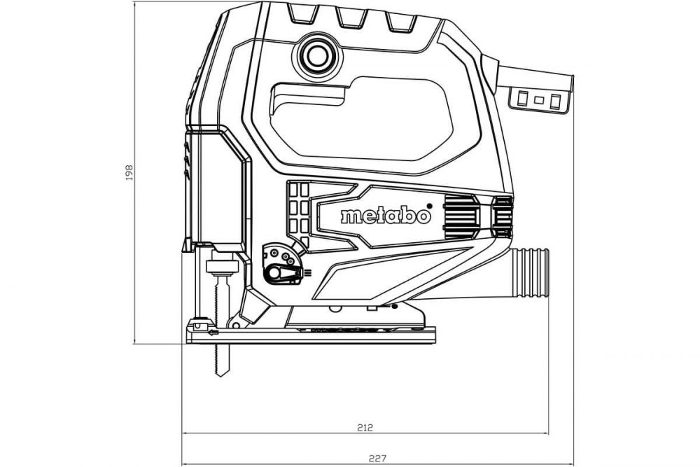 METABO ubodna pila STEB 65 Quick - Image 2