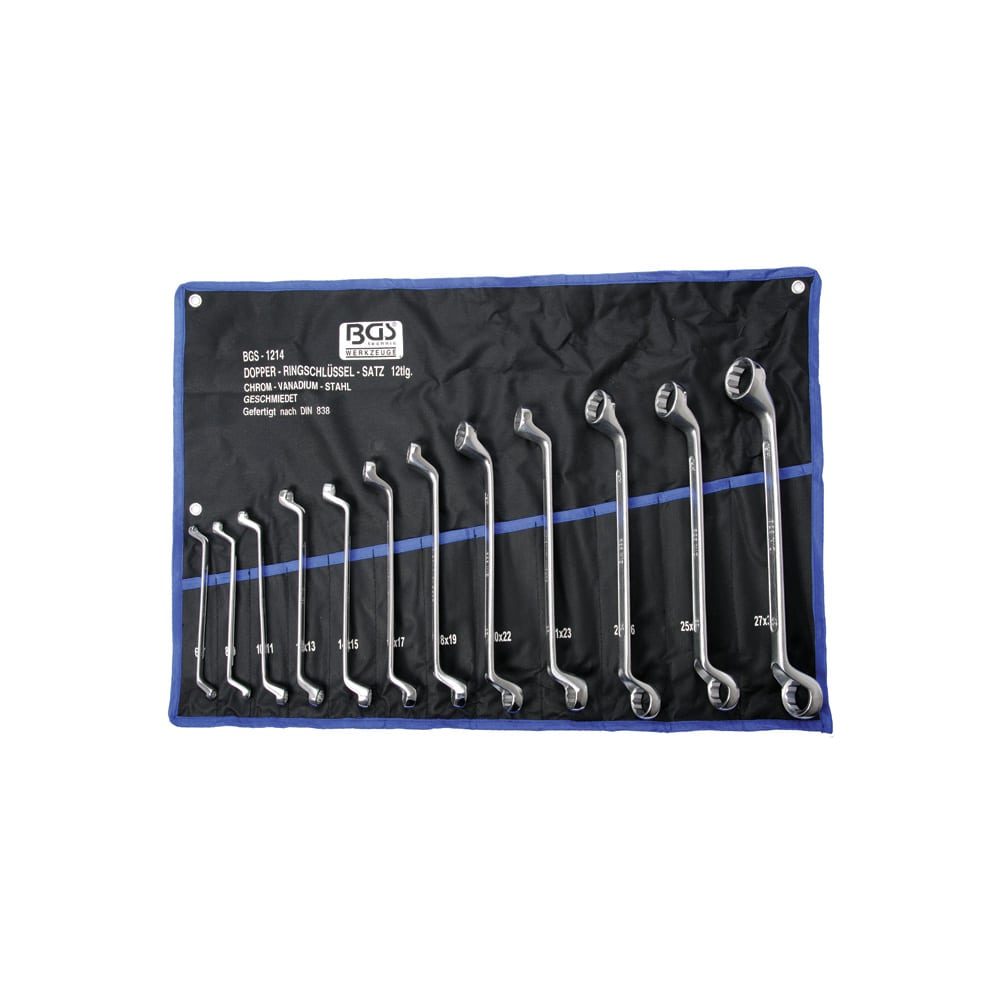 BGS set okastih ključeva 6x7-30x32 mm 12 dj. pro+ 1214