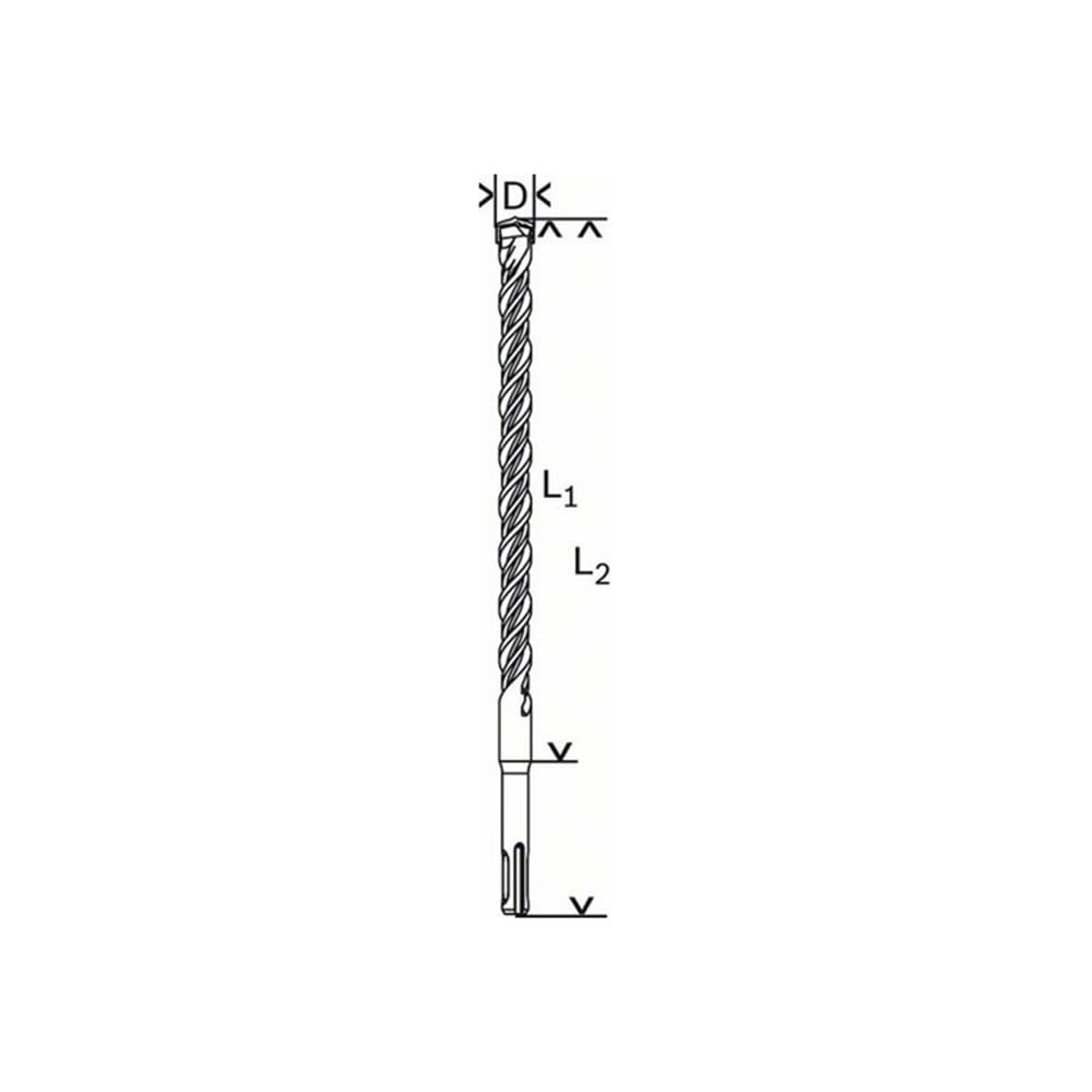 BOSCH SDS-plus-5 svrdlo za beton 10x315/250 mm - Image 3
