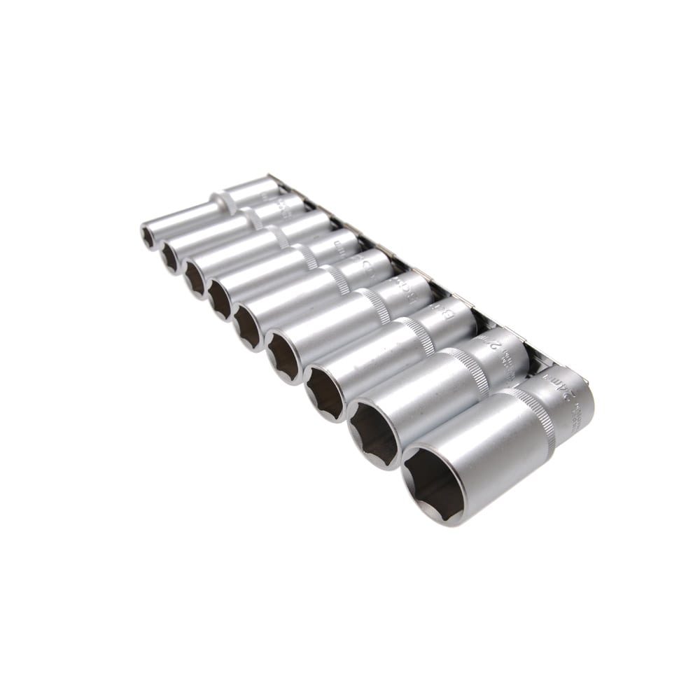 BGS set nasadnih ključeva dugih 10-24 mm 1/2" 9 dj. pro+ 2223