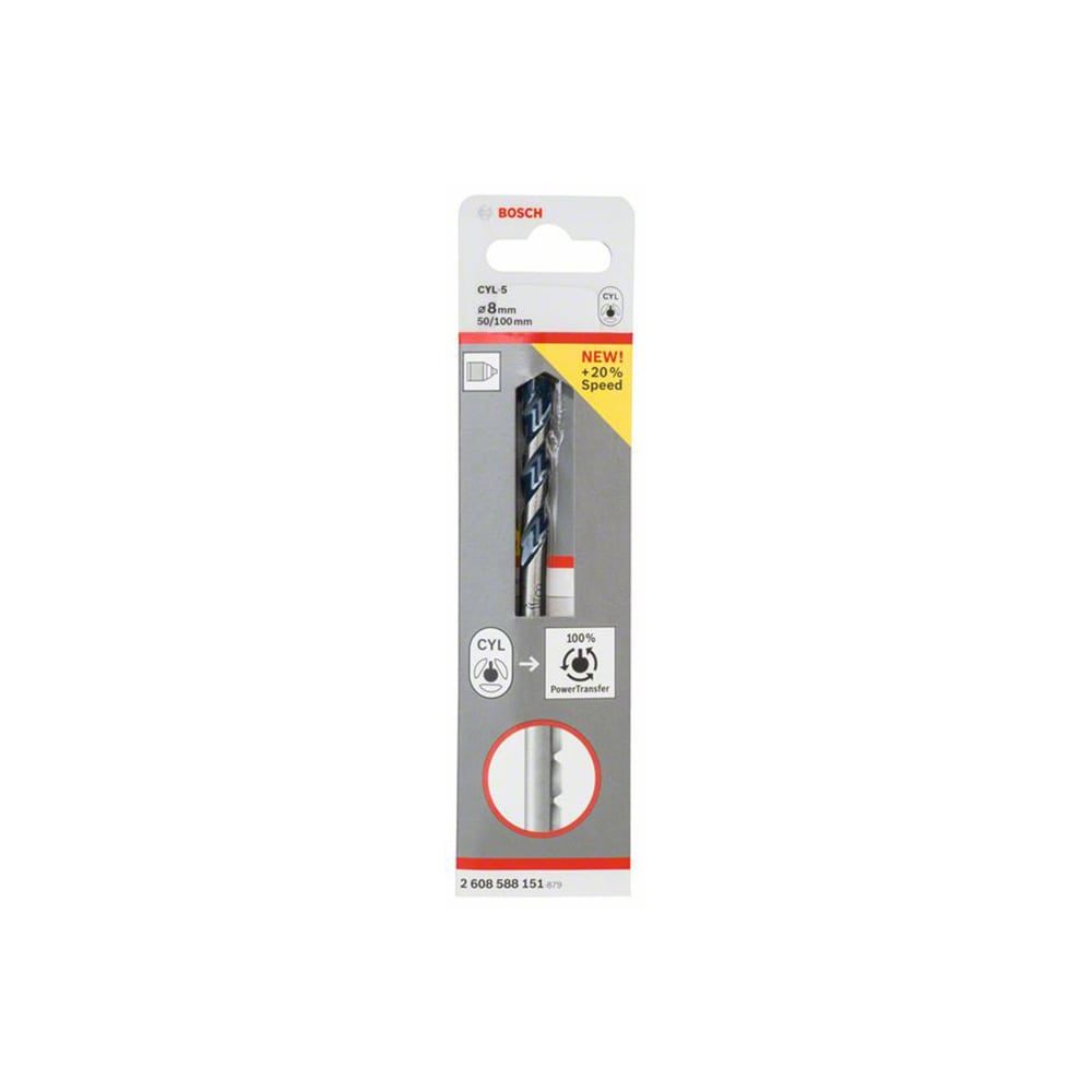 BOSCH svrdlo za beton CYL-5 8x100/50 mm - Image 2