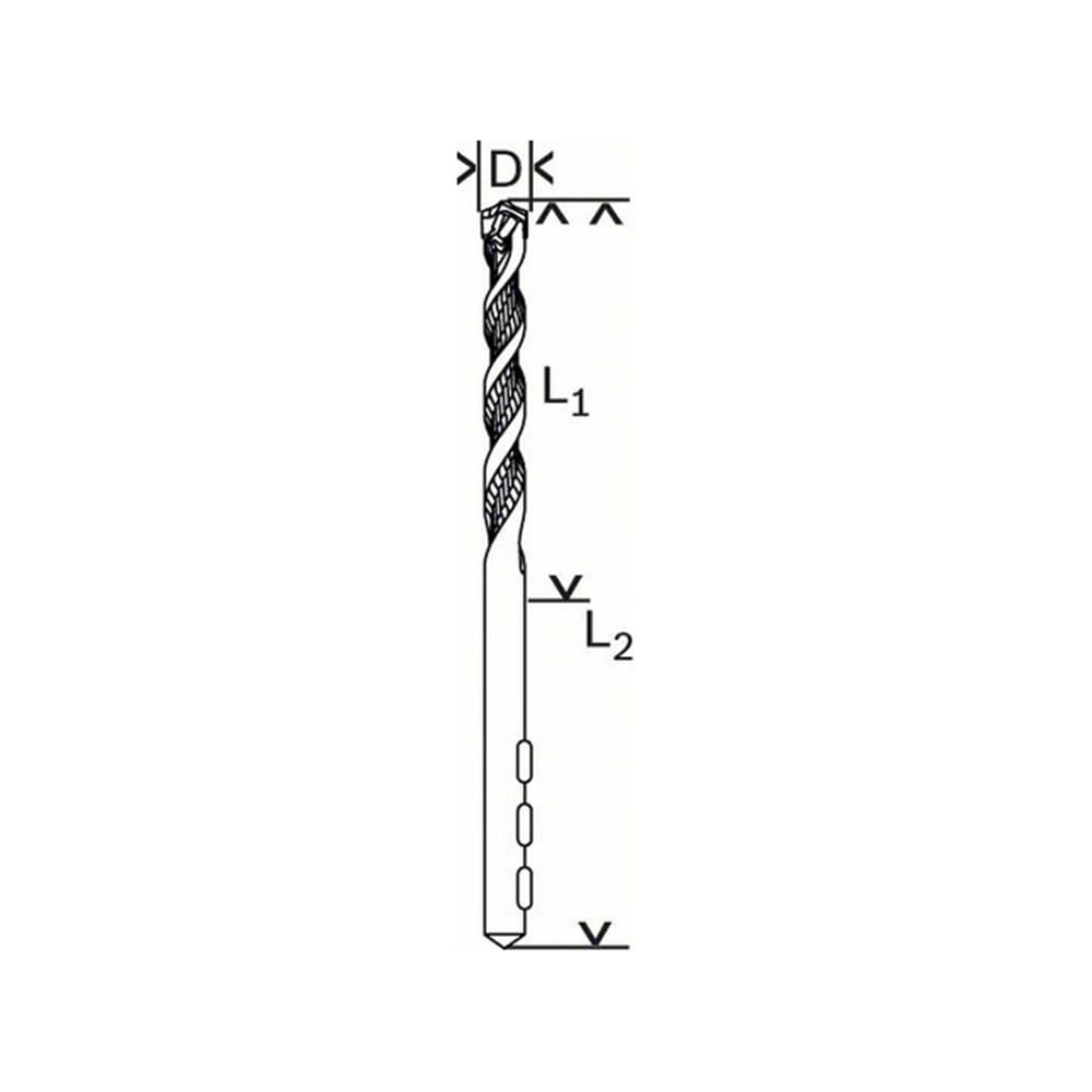 BOSCH svrdlo za beton CYL-5 8x100/50 mm - Image 3
