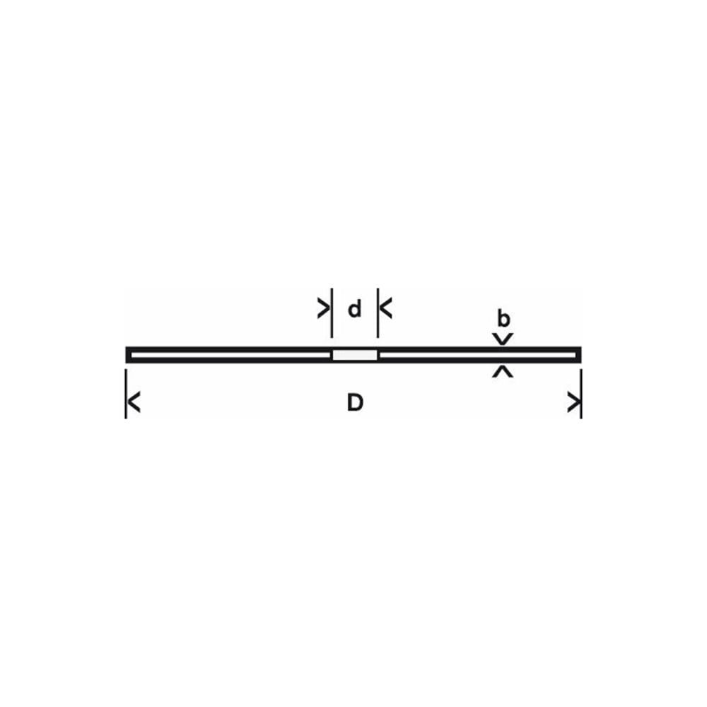 BOSCH rezna ploča za metal ravna Standard 115x2,5 mm - Image 2