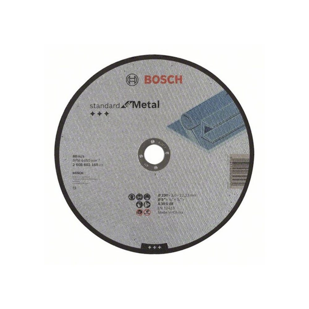 BOSCH rezna ploča za metal ravna Standard 230x3 mm