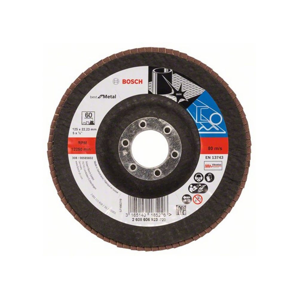 BOSCH lamelirana brusna ploča za metal Best X571 125 mm g60