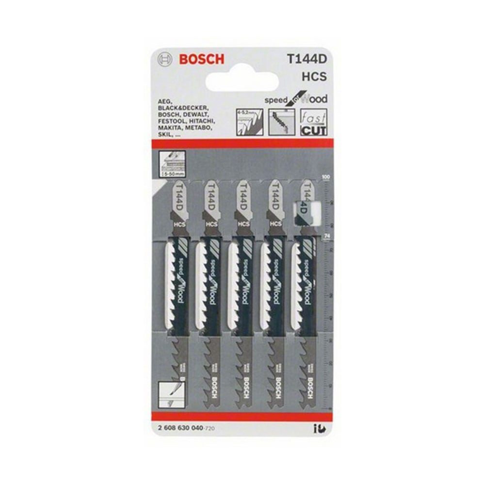 BOSCH list ubodne pile HCS T 144 D 100 mm, 5 kom - Image 2
