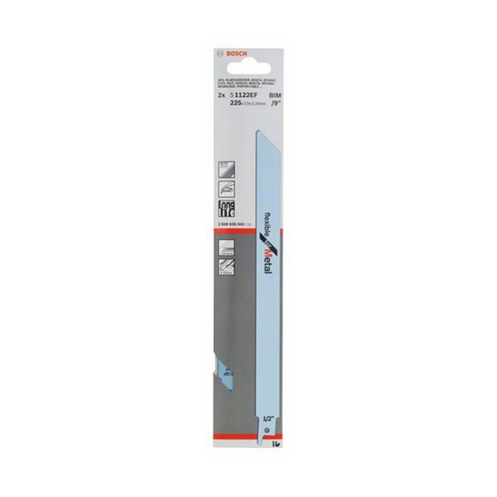 BOSCH list sabljaste pile BiM S 1122 EF 225 mm, 2 kom - Image 2