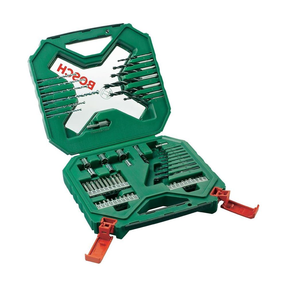 BOSCH set svrdla i bitova izvijača 60-dijelni X-Line