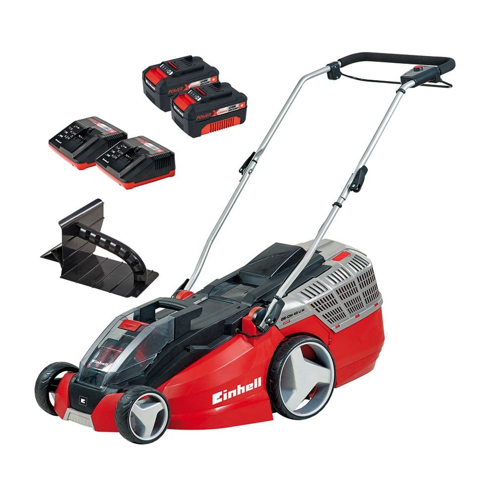 EINHELL aku kosilica GE-CM 43 Li M BL PXC 18V 2xAku 4,0Ah 2xpunjač