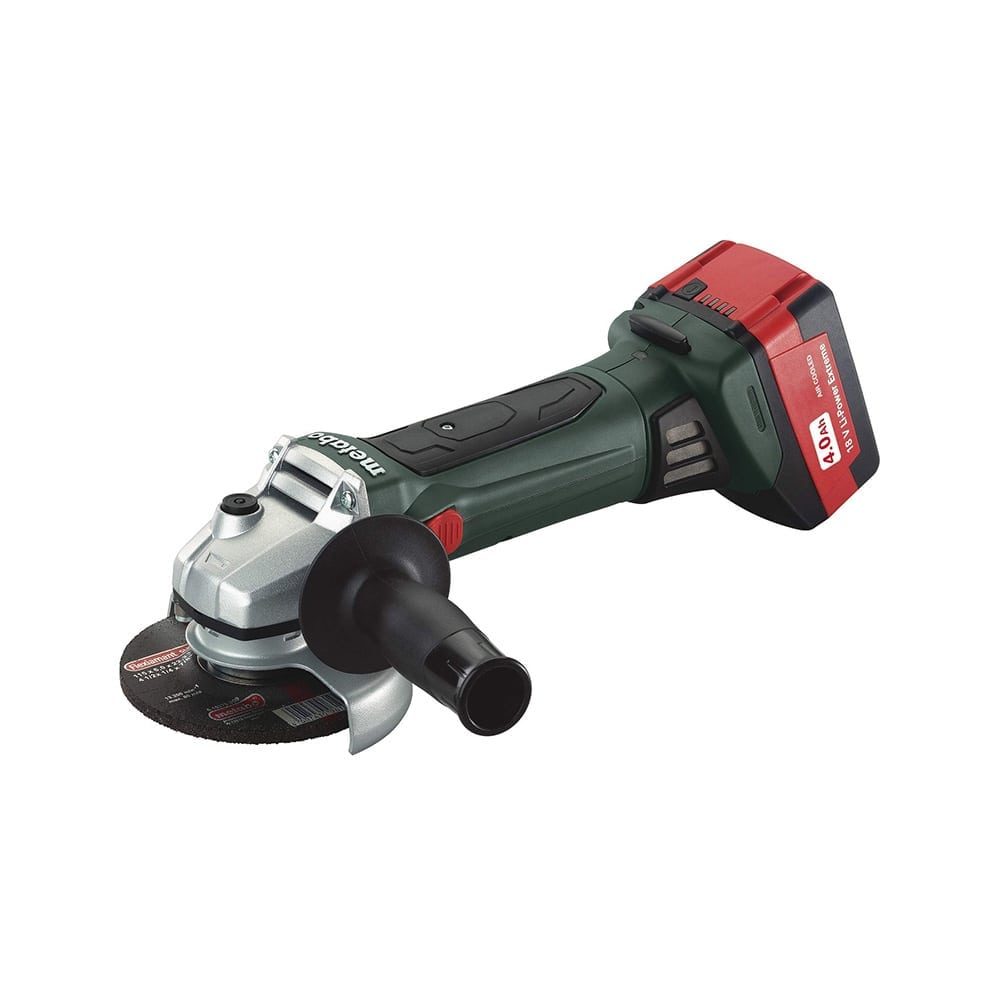 METABO aku kutna brusilica W18-LTX 125 2xAku 18V 4,0Ah 125mm kovčeg