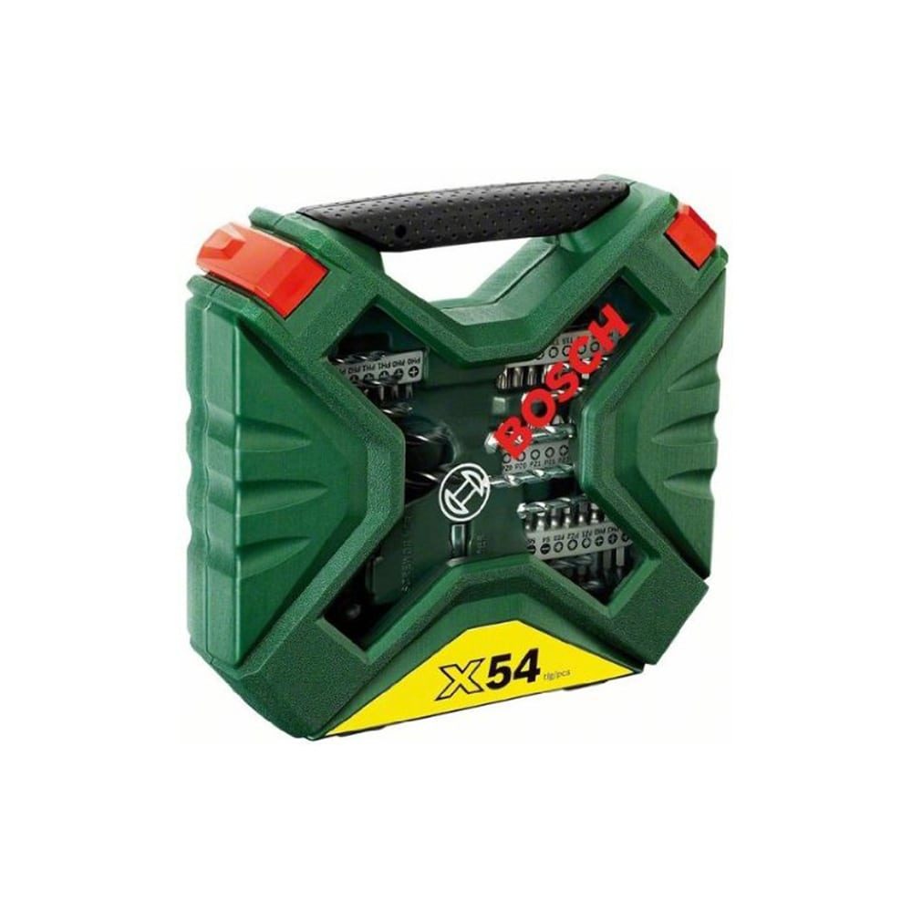 BOSCH set svrdla i bitova izvijača 54-dijelni X-Line - Image 2