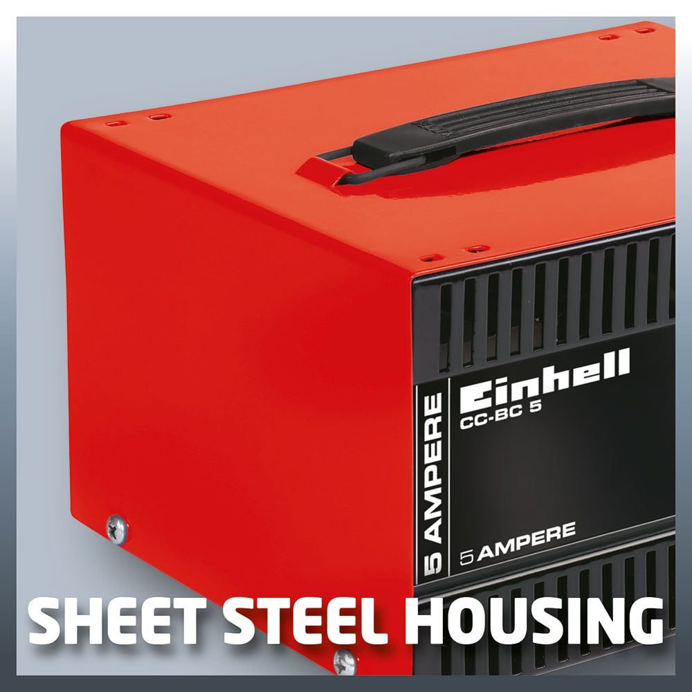 EINHELL punjač akumulatora CC-BC 5 12V 16-80Ah - Image 2