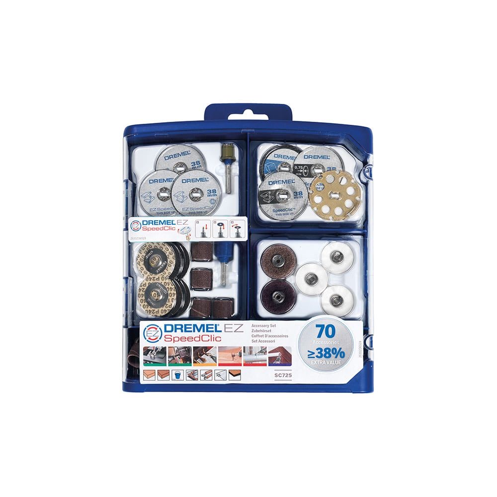 DREMEL set višenamjenskog pribora EZ SpeedClic SC725 - Image 2
