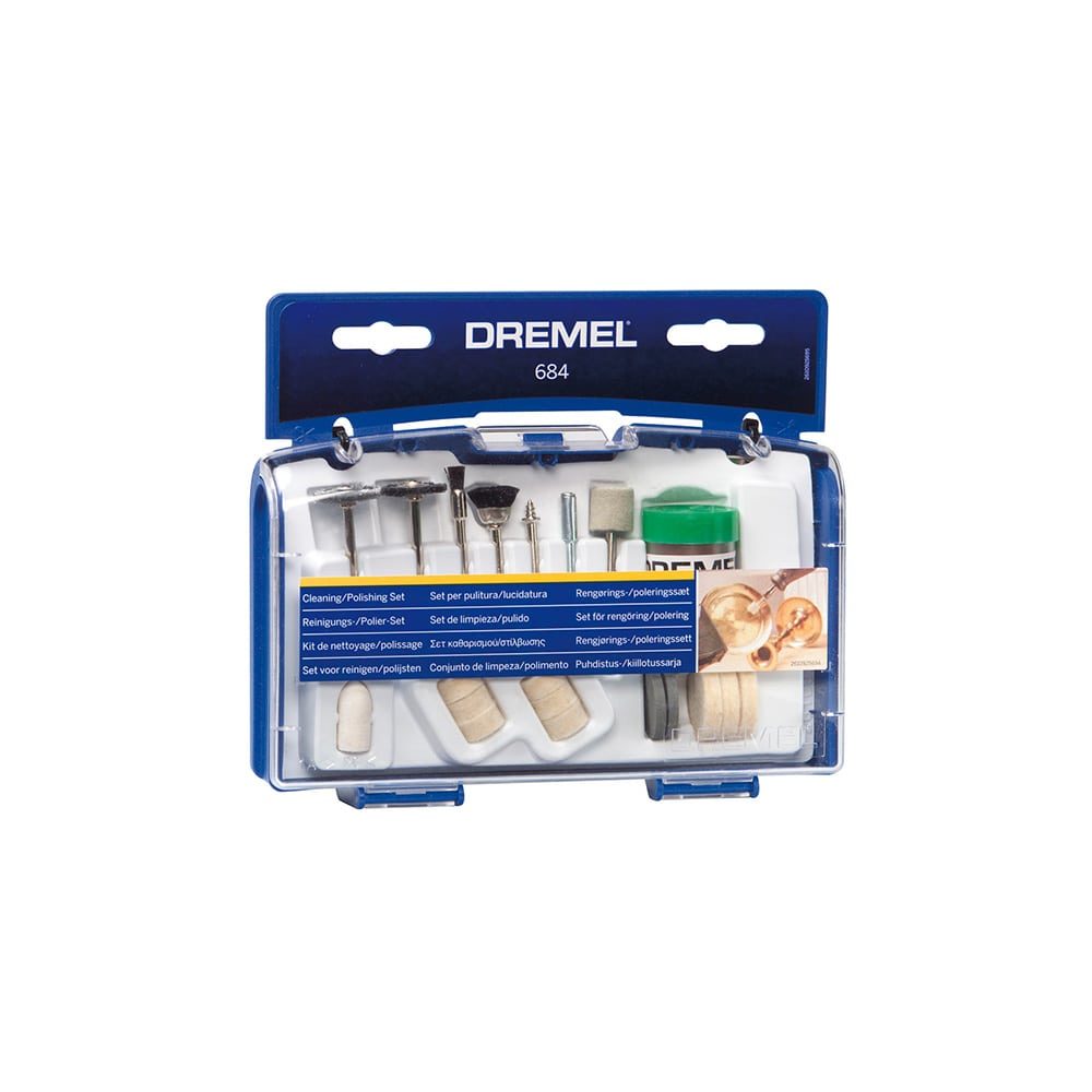 DREMEL set za čišćenje - poliranje 684