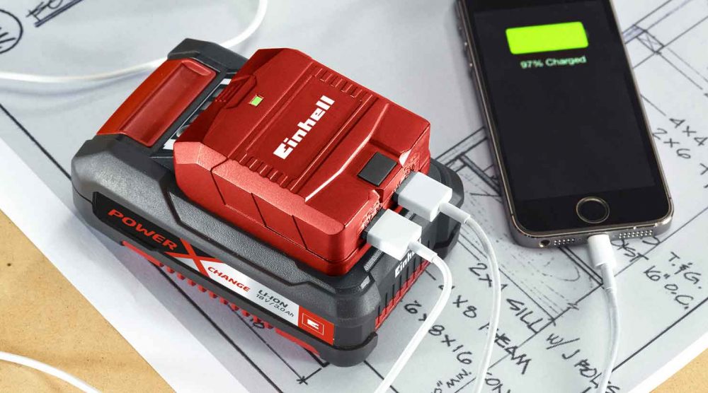 EINHELL prijenosni adapter TE-CP 18 Li USB PXC 18V bez baterije - Image 4