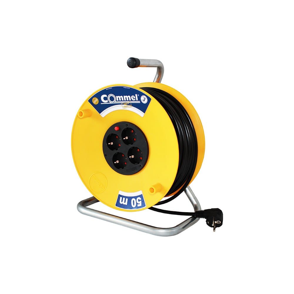 COMMEL kabelska motalica na PVC bubnju 20m 230mm monofazna 0960