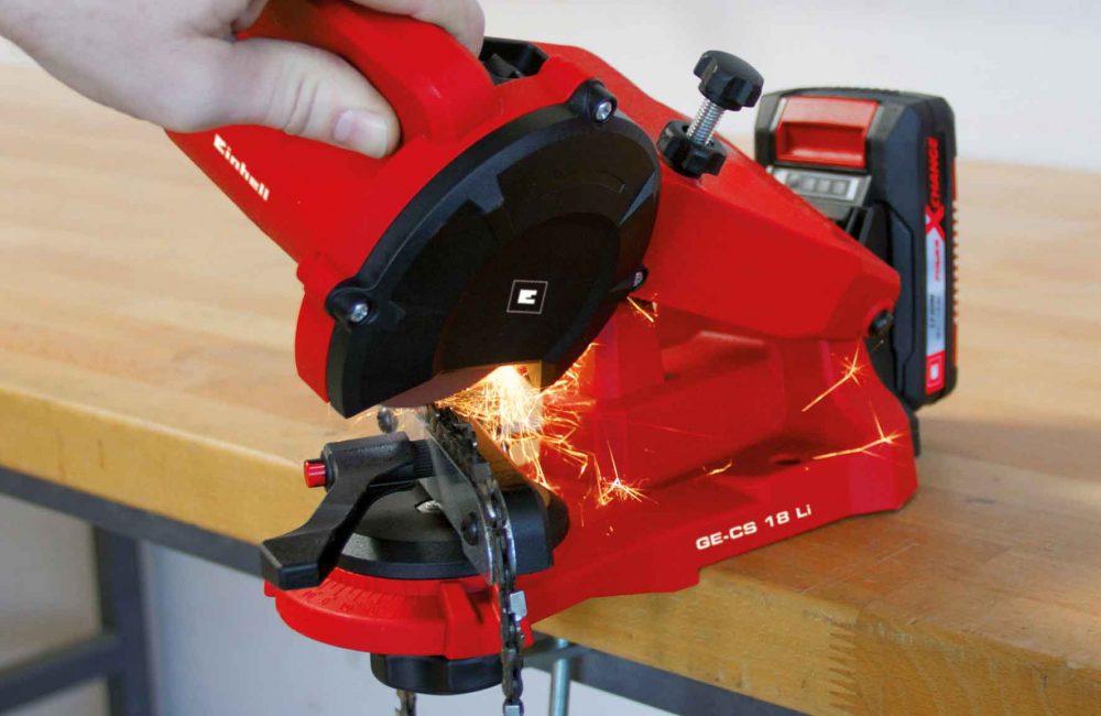 EINHELL aku oštrač lanaca GE-CS 18 Li PXC 18V bez baterije - Image 13