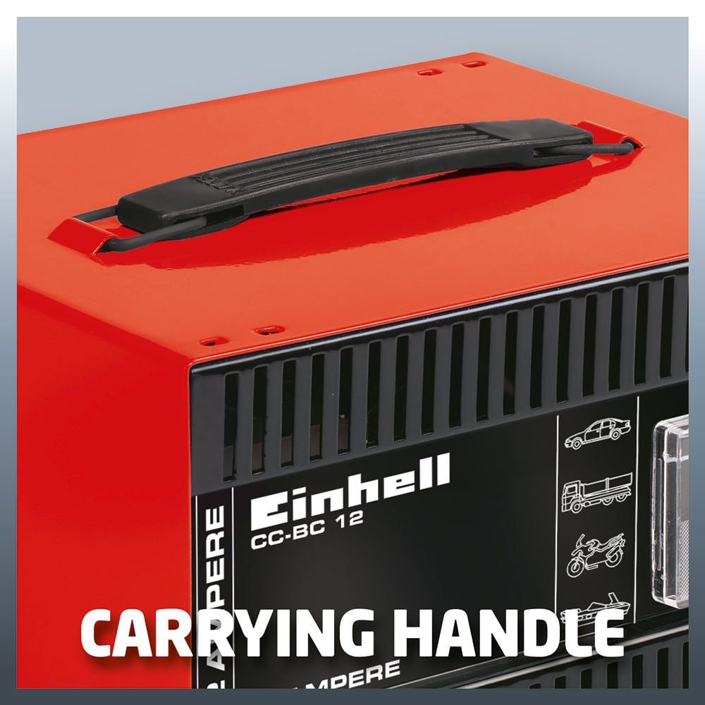 EINHELL punjač akumulatora CC-BC 12 12V 26-200Ah - Image 2