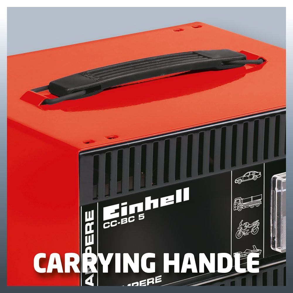 EINHELL punjač akumulatora CC-BC 5 12V 16-80Ah - Image 3