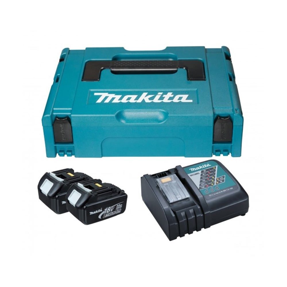 MAKITA aku set LXT 2xAku 18V 3,0Ah 1xDC18RC Makpac