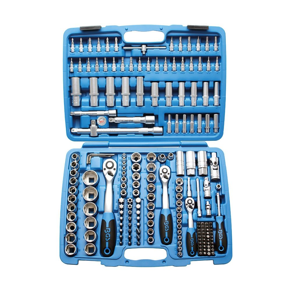 BGS set nasadnih ključeva i bitova S. Lock 1/4"+3/8"+1/2" 192 dj. pro+ 2292