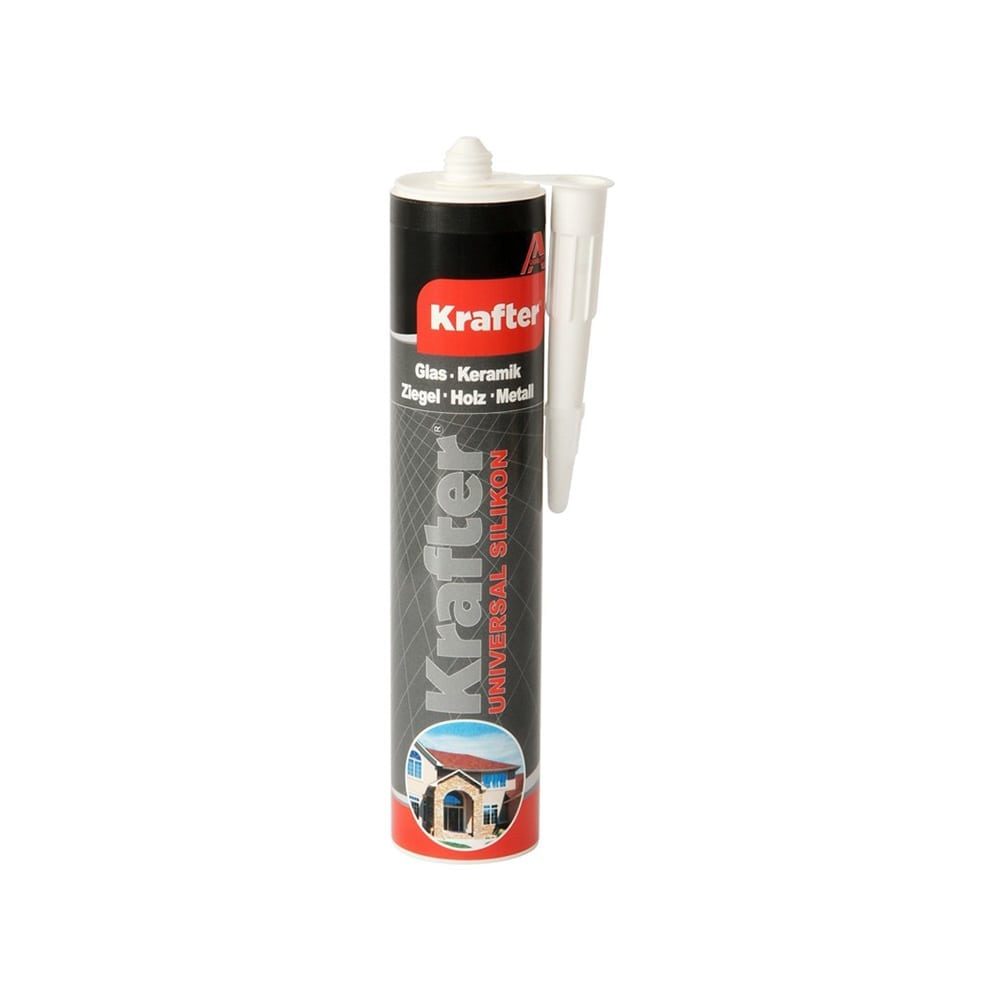 KRAFTER silikon univerzalni bijeli -40 do +100