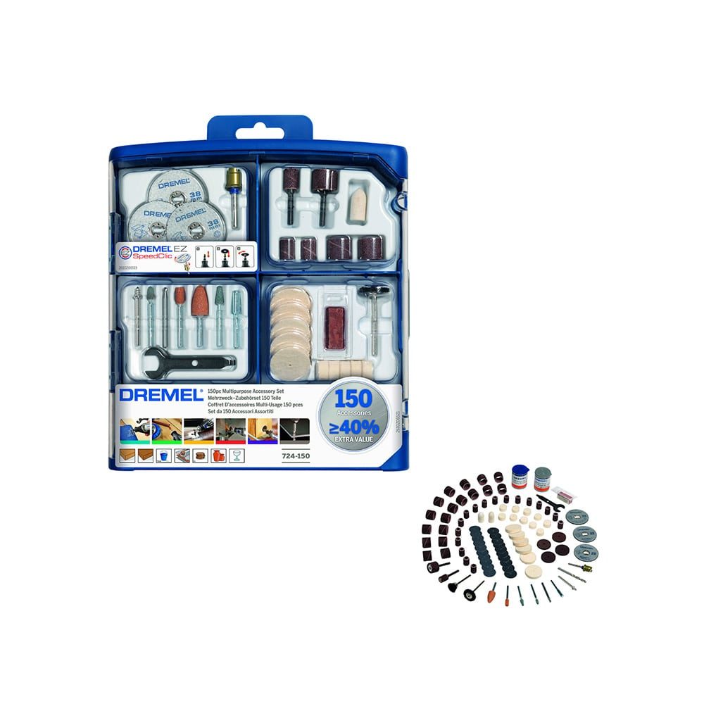 DREMEL set višenamjenskog pribora 150 dj. 724