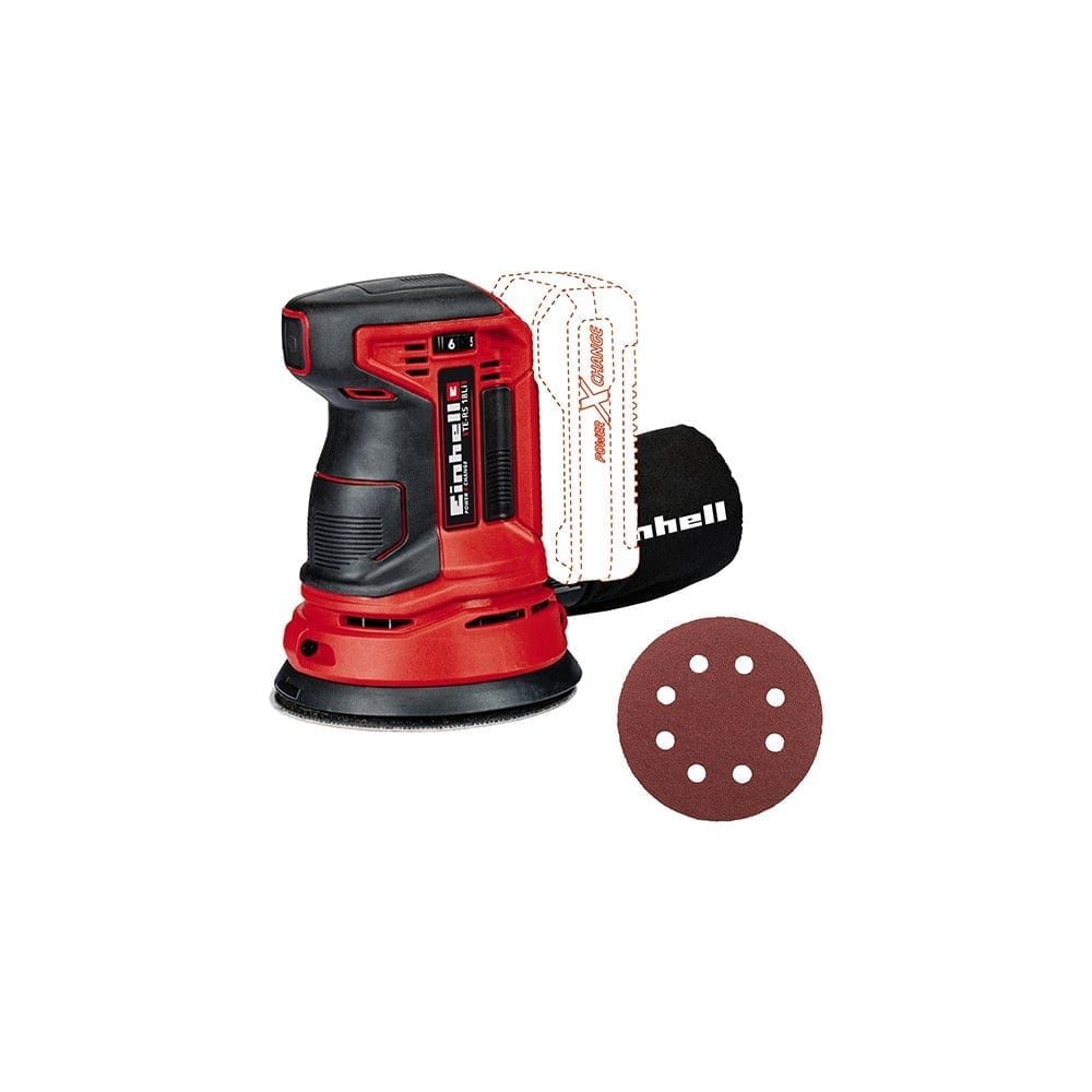 EINHELL aku ekscentrična brusilica TE-RS 18 Li PXC 18V bez baterije