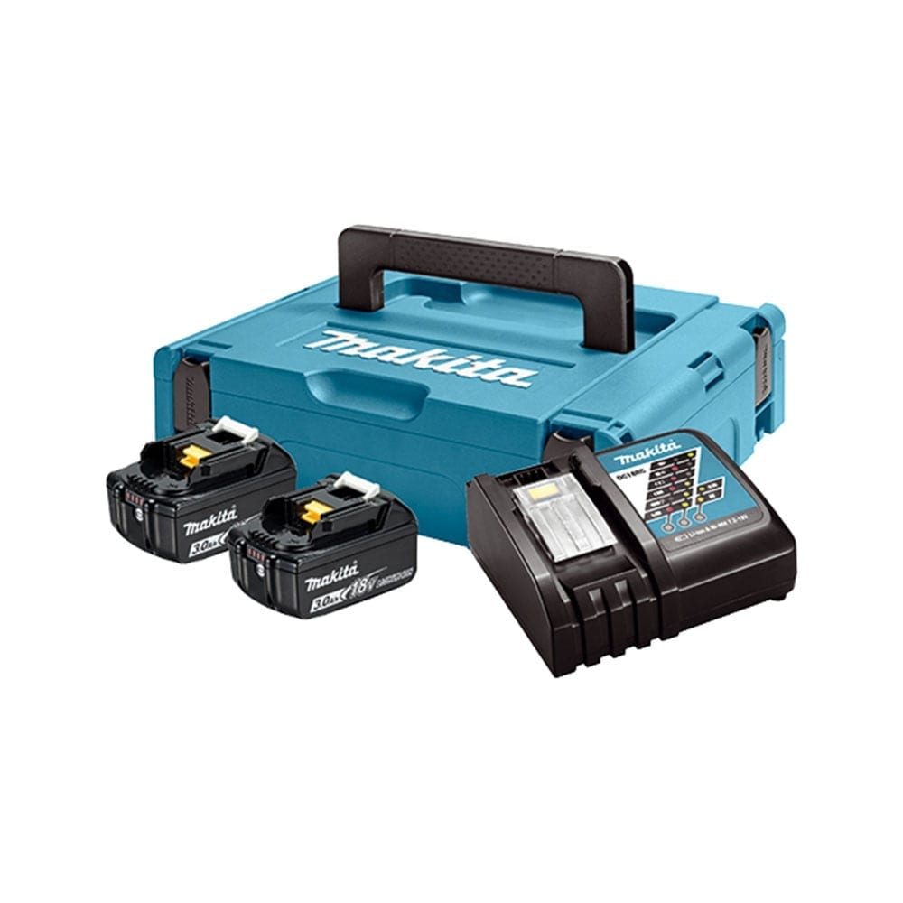 MAKITA aku set LXT 2xAku 18V 3,0Ah 1xDC18RC Makpac 197952-5