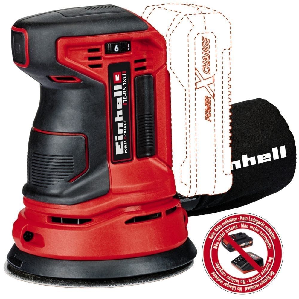 EINHELL aku ekscentrična brusilica TE-RS 18 Li PXC 18V bez baterije - Image 2