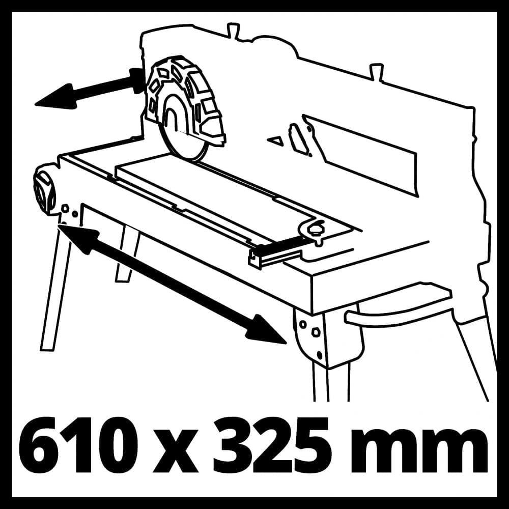 EINHELL rezač pločica s postoljem TE-TC 620 U - Image 8