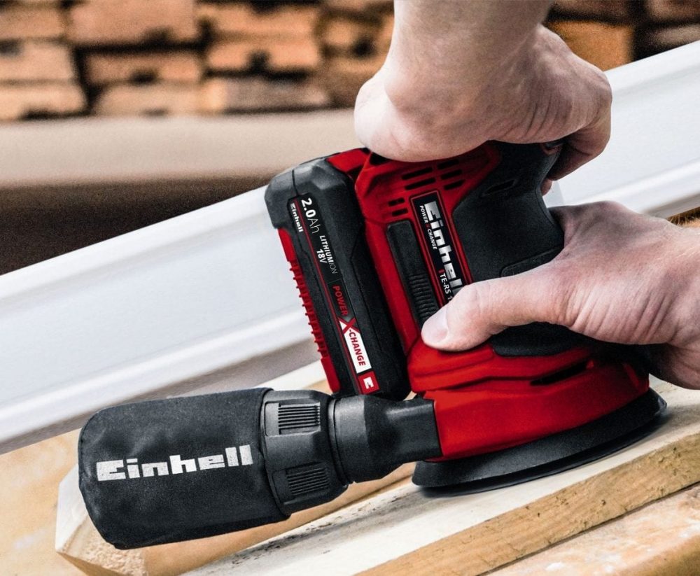 EINHELL aku ekscentrična brusilica TE-RS 18 Li PXC 18V bez baterije - Image 9