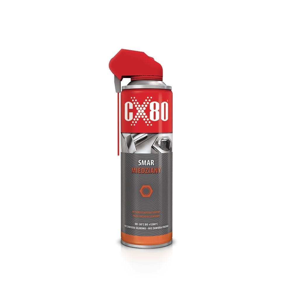CX80 bakreno mazivo protiv zapečenih dijelova 500 ml duospray