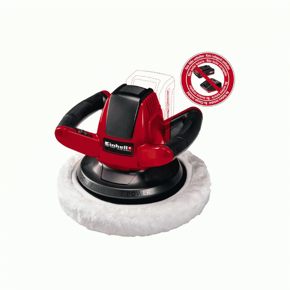 EINHELL aku polirka CE-CB 18/254 Li PXC 18V bez baterije