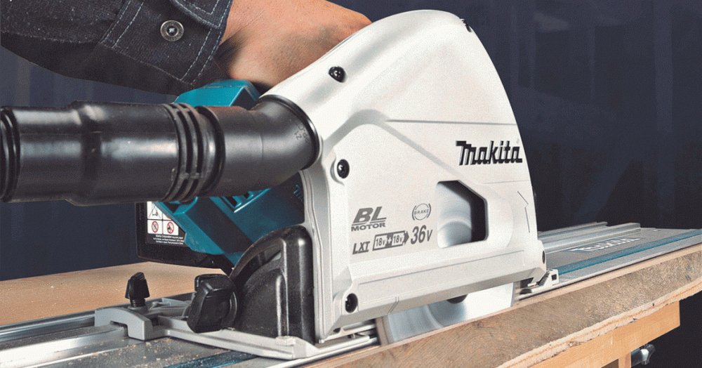 MAKITA aku uranjajuća kružna pila DSP600ZJ 18+18V bez baterije Makpac - Image 2
