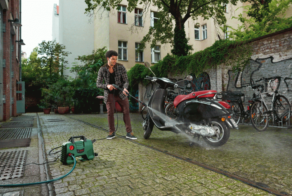 BOSCH visokotlačni perač - miniwash EasyAquatak 110 + GRATIS Car Kit - Image 2