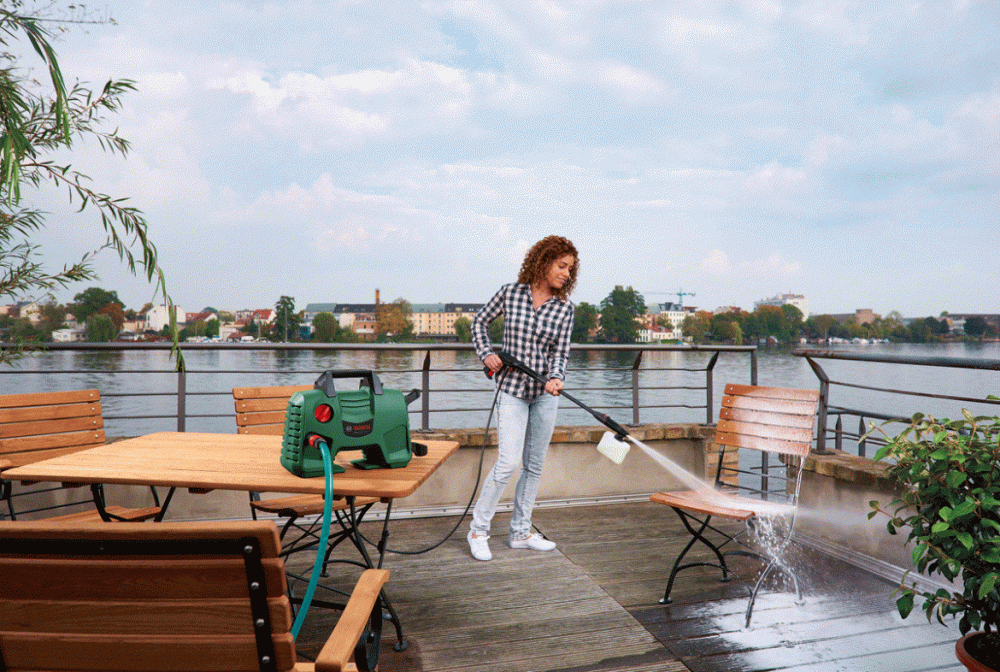 BOSCH visokotlačni perač - miniwash EasyAquatak 110 + GRATIS Car Kit - Image 3