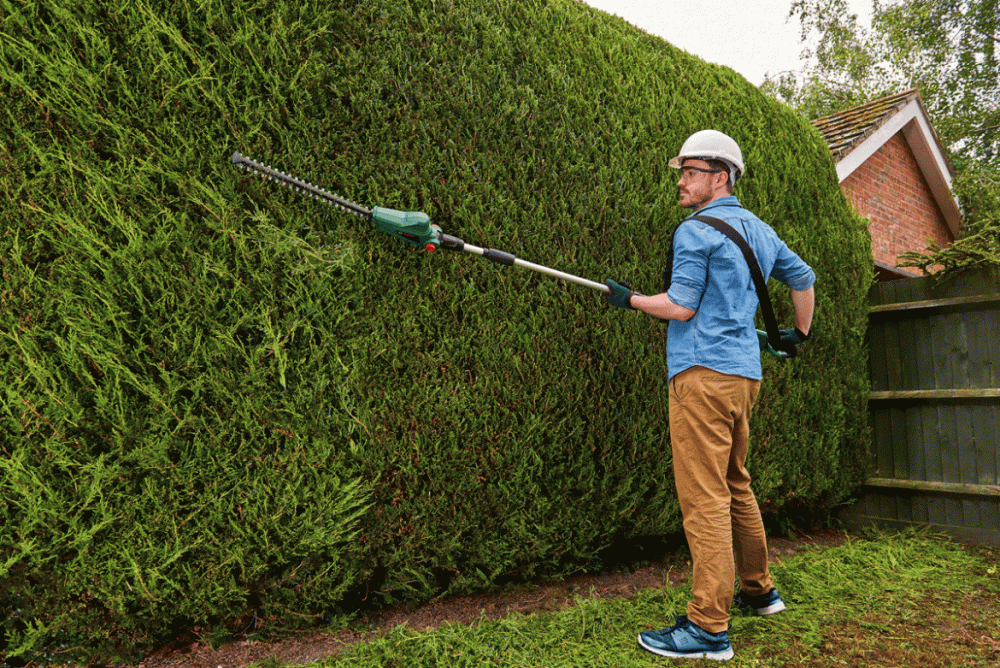 BOSCH aku škare za živicu UniversalHedgePole 18 + aku set 18V 4,0Ah - Image 3