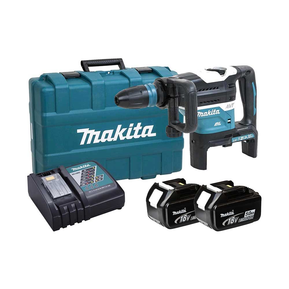 MAKITA aku bušaći čekić DHR400PT2 2xAku 18V 5,0Ah kofer