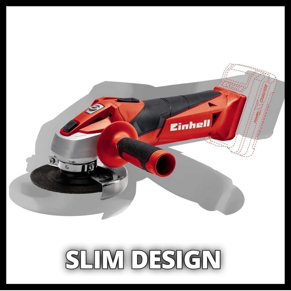 EINHELL aku kutna brusilica TC-AG 18/115 Li PXC 18V bez baterije - Image 3