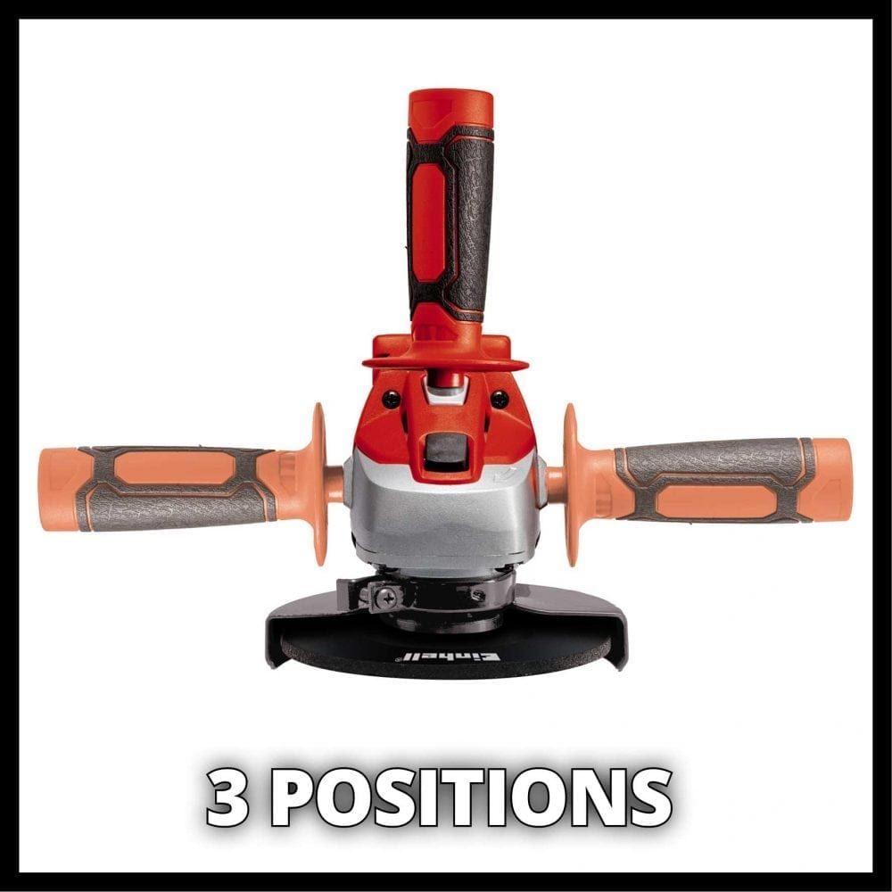 EINHELL aku kutna brusilica TC-AG 18/115 Li PXC 18V bez baterije - Image 4
