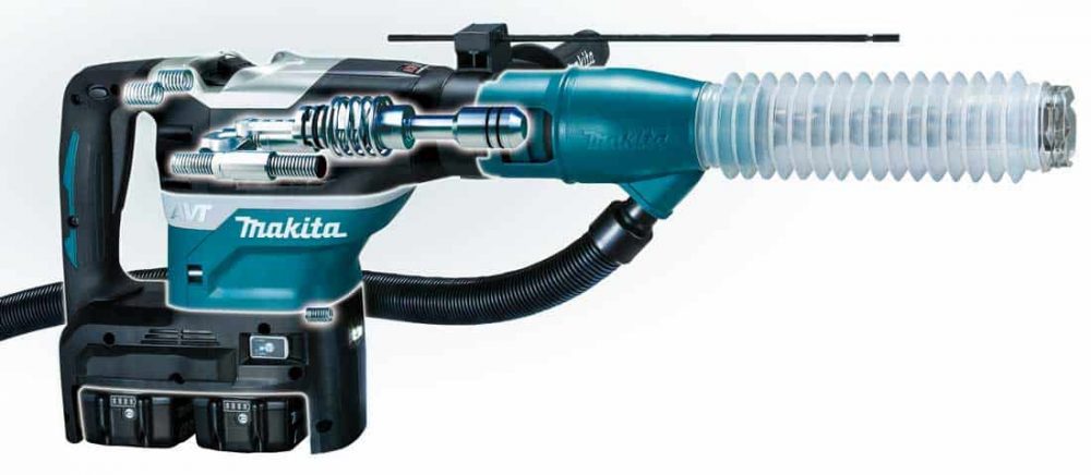 MAKITA aku bušaći čekić DHR400PT2 2xAku 18V 5,0Ah kofer - Image 4