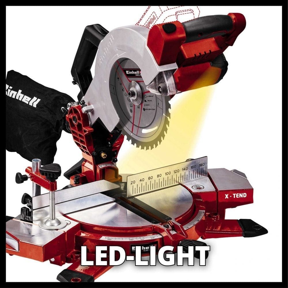 EINHELL aku preklopna pila TE-MS 18/210 Li PXC 18V bez baterije - Image 5