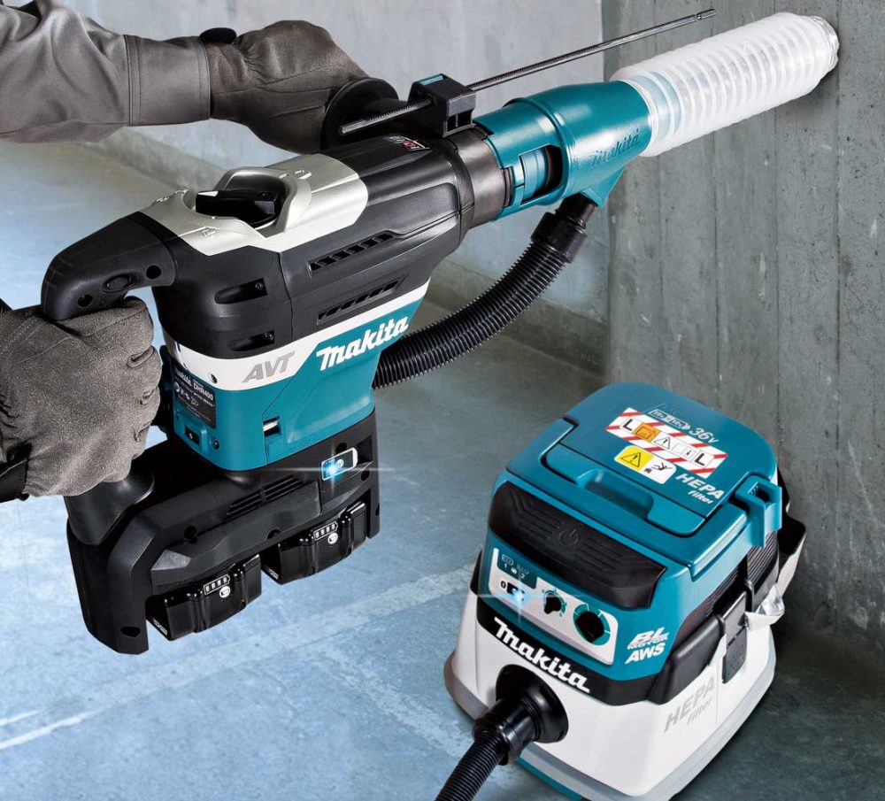 MAKITA aku bušaći čekić DHR400PT2 2xAku 18V 5,0Ah kofer - Image 5