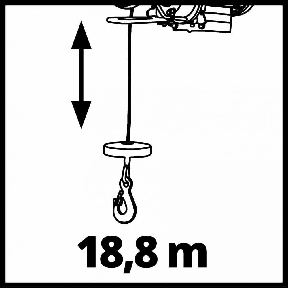 EINHELL električna dizalica TC-EH 1000 - Image 8