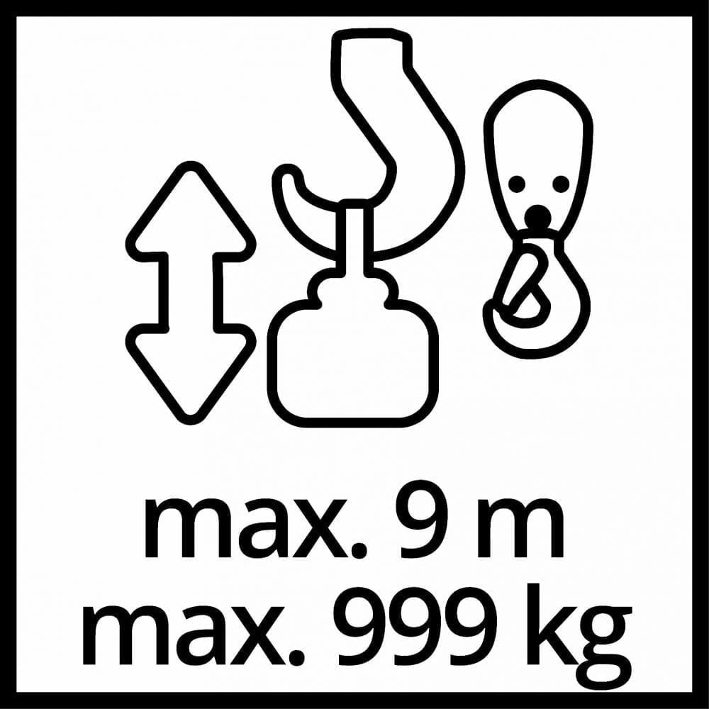 EINHELL električna dizalica TC-EH 1000 - Image 9