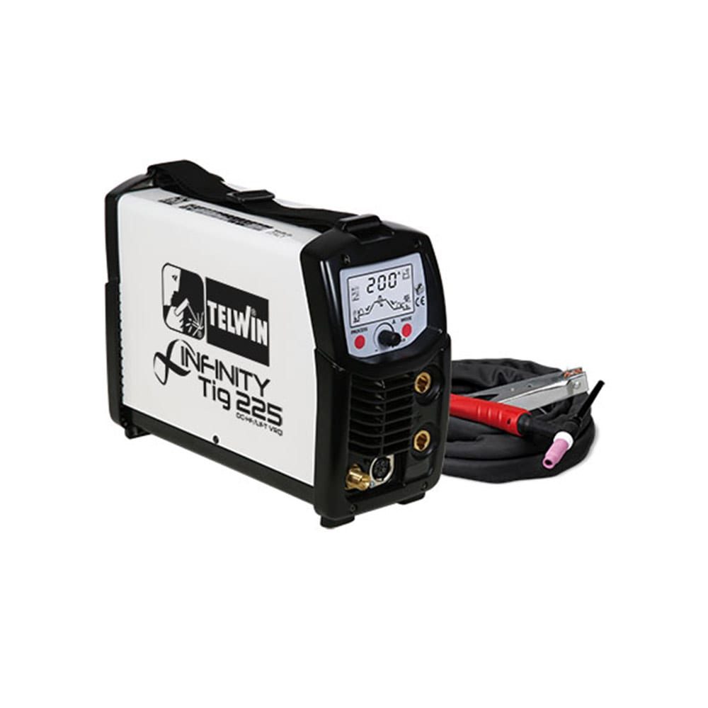 TELWIN aparat za zavarivanje TIG inverter INFINITY TIG 225 DC-HF/LIFT VRD 200A