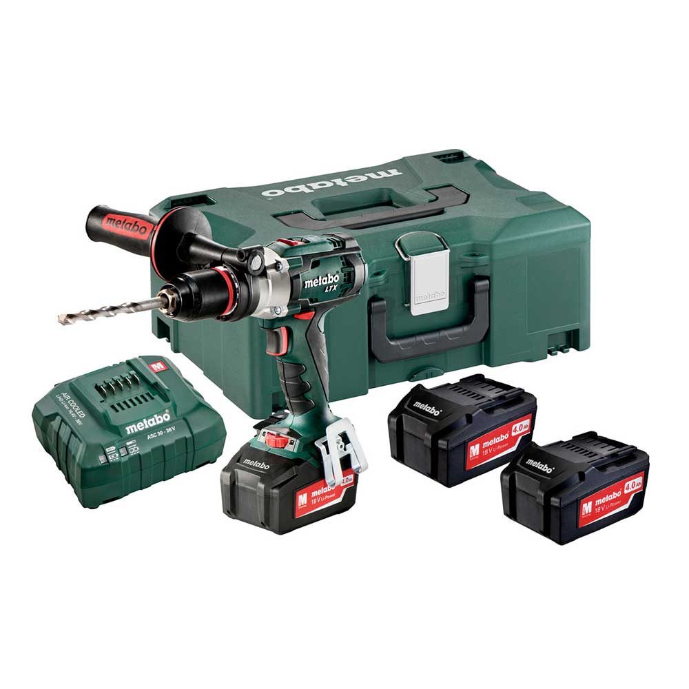 METABO aku udarna bušilica-odvijač SB 18 LTX Impuls 3xAku 18V 4,0Ah MetaLoc