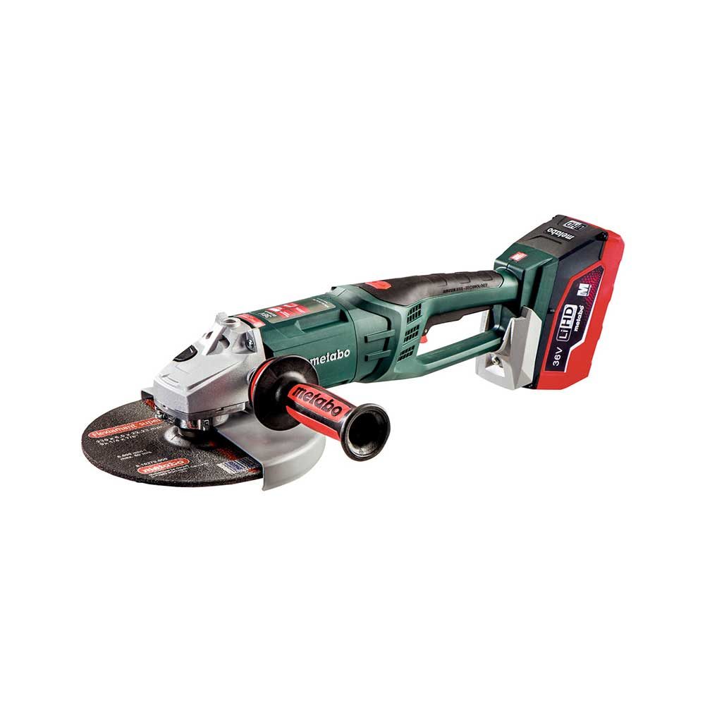 METABO aku kutna brusilica WPB 36 LTX BL 2xAku 36V 6,2Ah